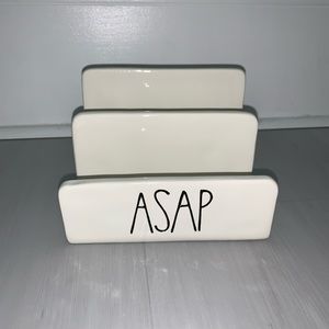 Rae dunn mail/paper holder